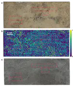 Revealing inscriptions obscured by time on an early-modern lead funerary cross using terahertz multispectral imaging